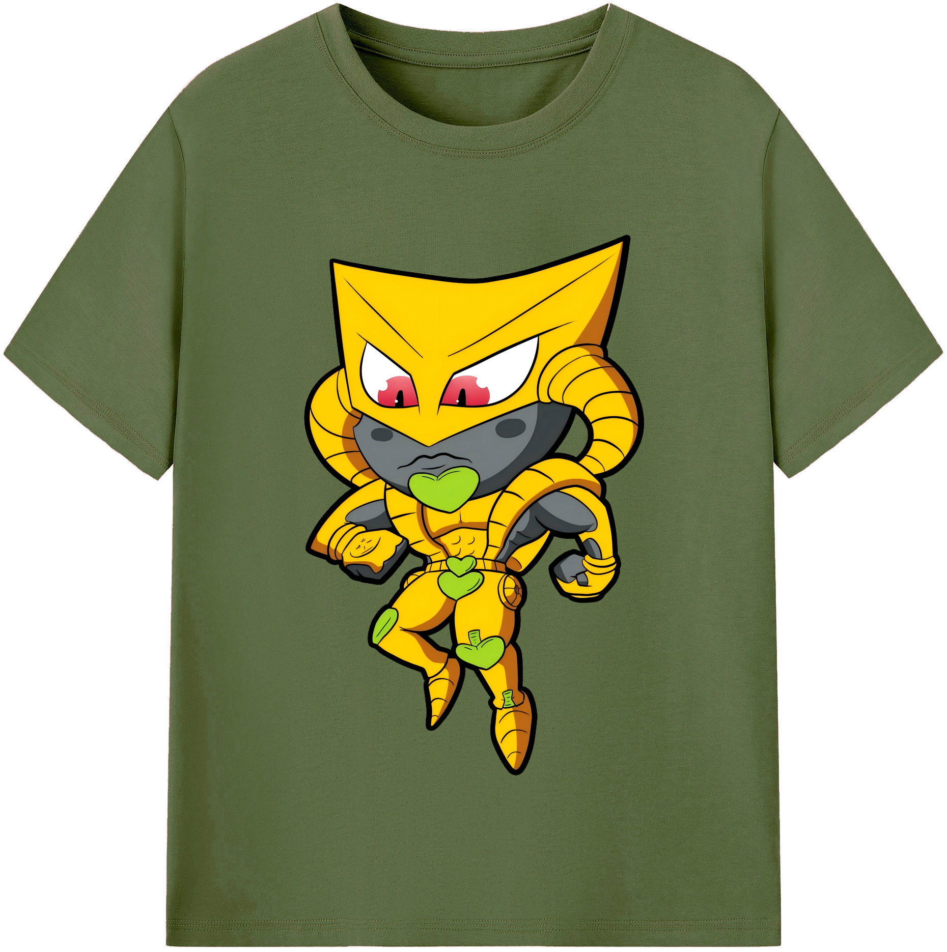 （画像用） ジョジョの奇妙な冒険 ディオ?ブランドー JoJo's Bizarre Adventure Dio Brando 綿100％半袖Tシャツ（フロントプリント）